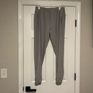 Lululemon joggers, men’s size XL, like new condition, light gray color